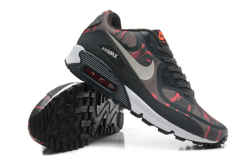 New Men'S Nike Air Max Black/Red/Gard